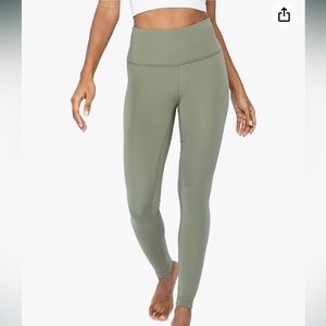 Yogalicious Squat Proof Fleece Lined High Waist Leggings for Women